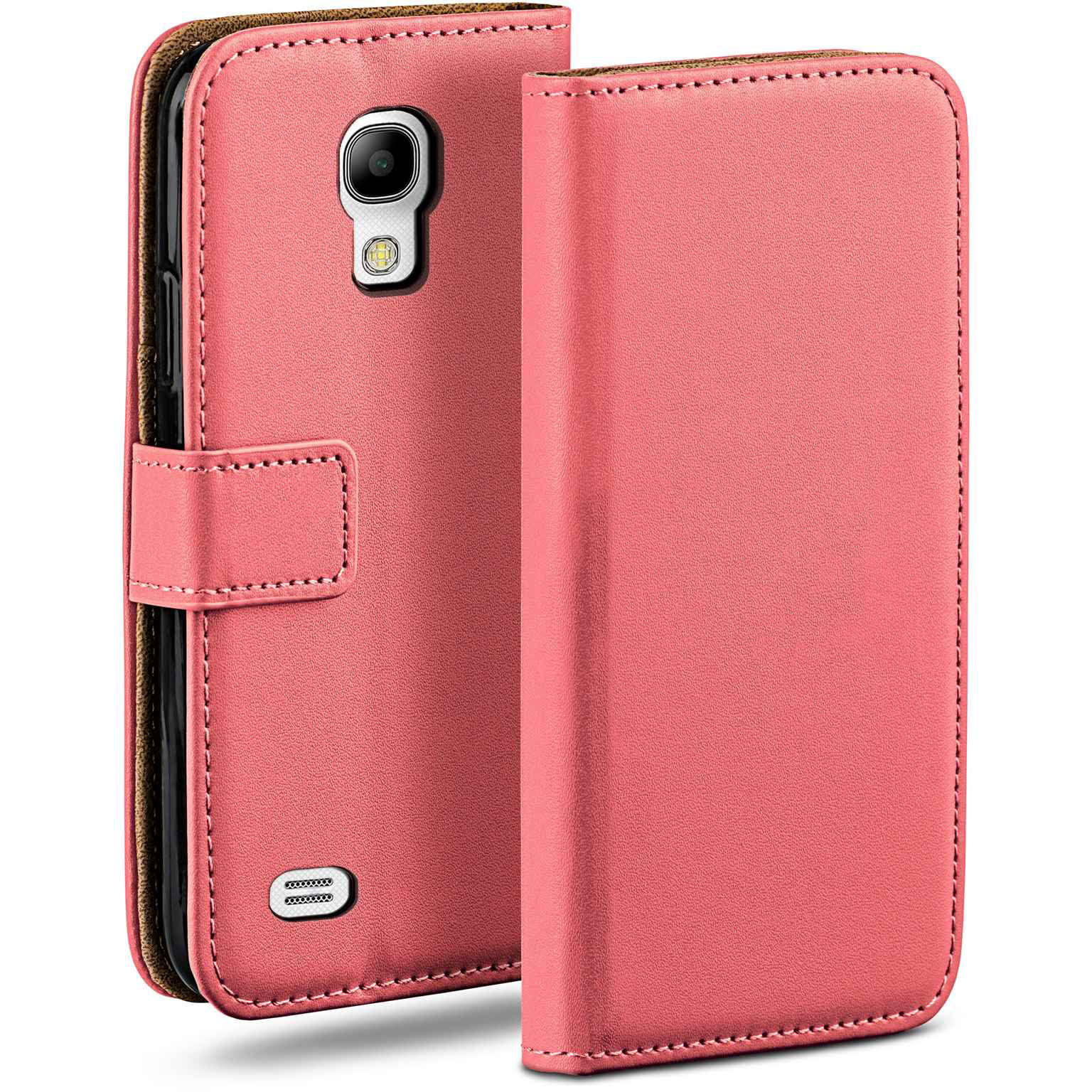 moex Book Case für Samsung Galaxy S4 Mini Klapphülle mit Kartenfach Hauptbild