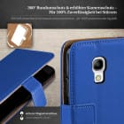moex Book Case für Samsung Galaxy S4 Klapphülle mit Kartenfach – Produktbild 3