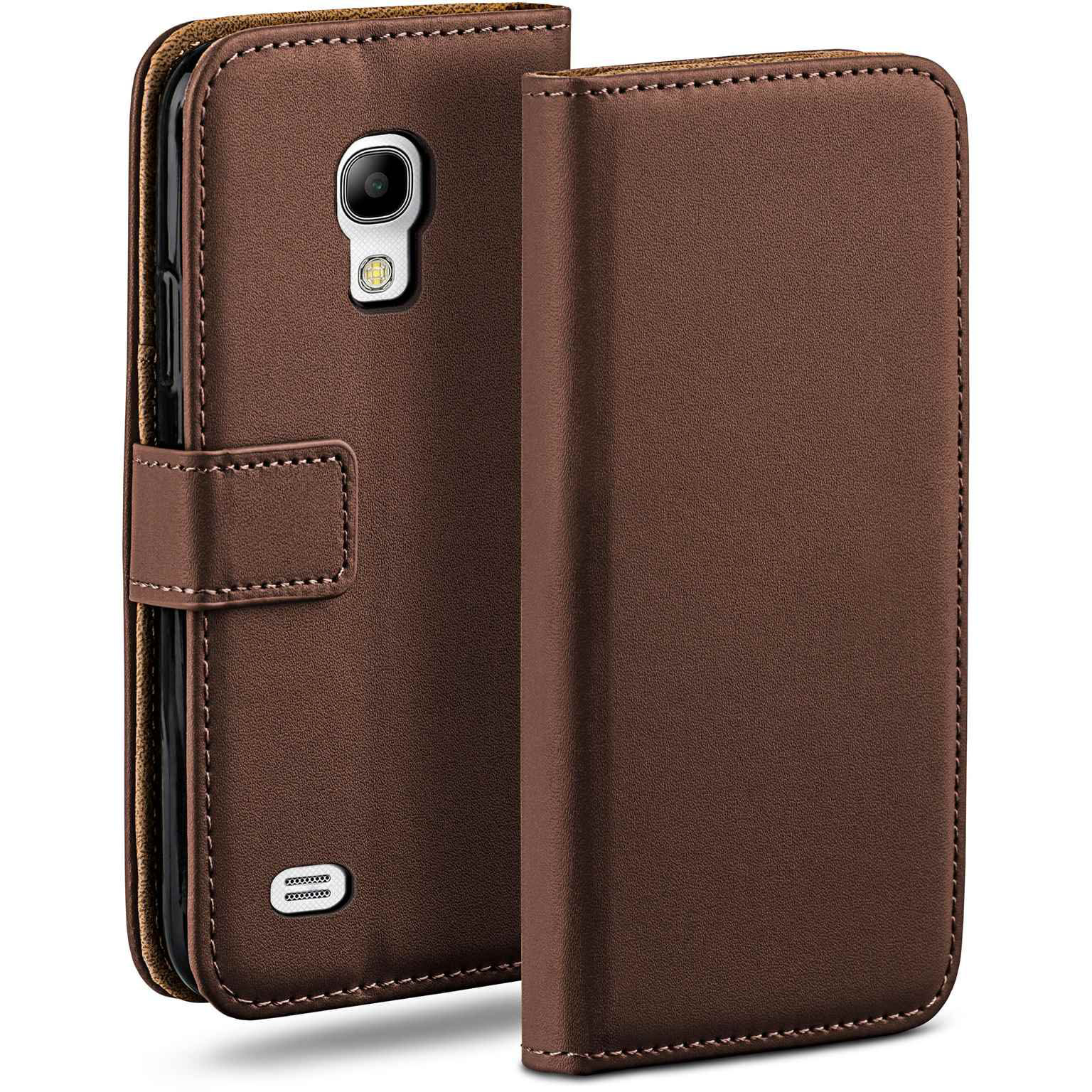 moex Book Case für Samsung Galaxy S4 Klapphülle mit Kartenfach Hauptbild