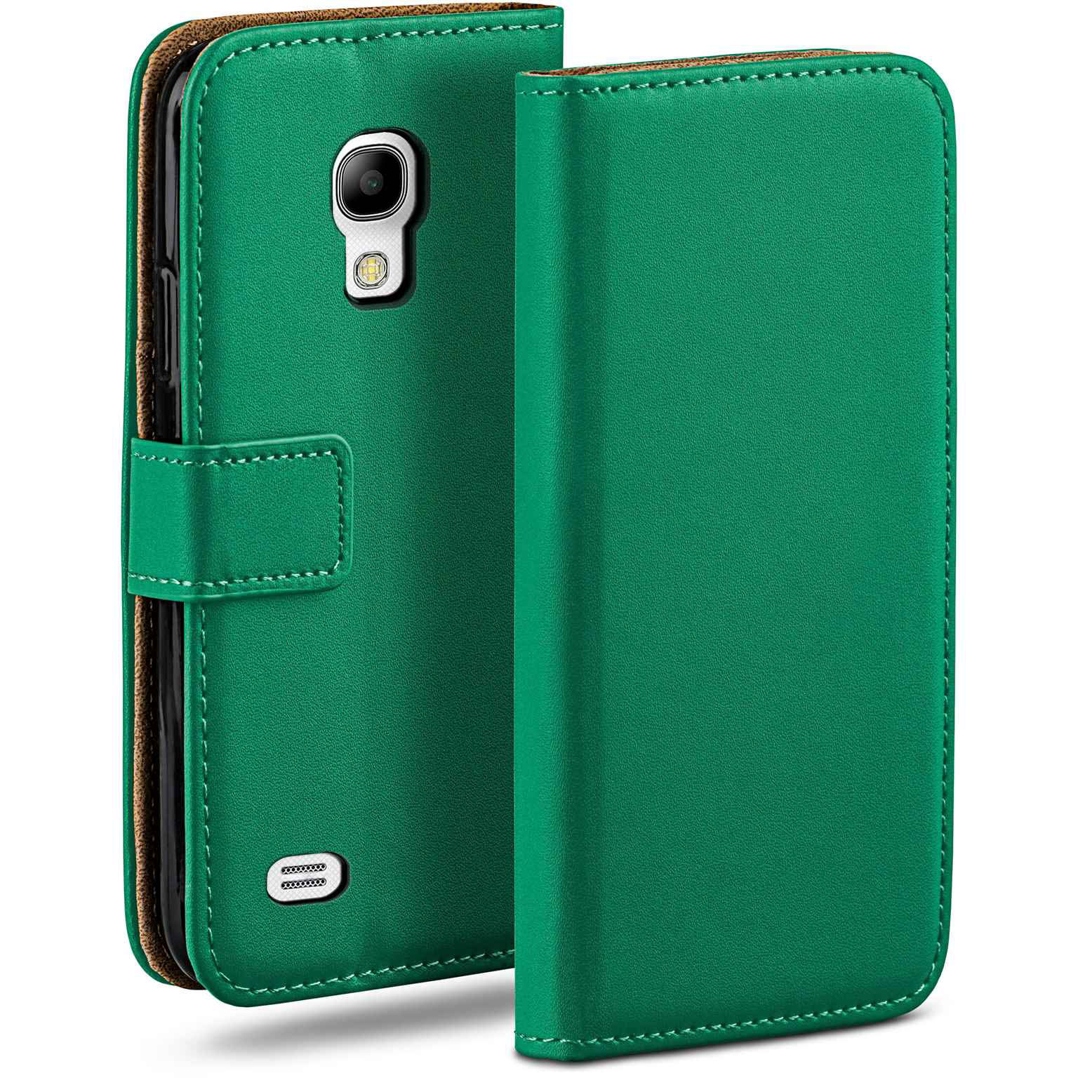 moex Book Case für Samsung Galaxy S4 Klapphülle mit Kartenfach Hauptbild