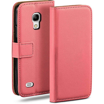moex Book Case für Samsung Galaxy S4 Klapphülle mit Kartenfach – Coral-Rose moex Book Case für Samsung Galaxy S4 Klapphülle mit Kartenfach – Coral-Rose