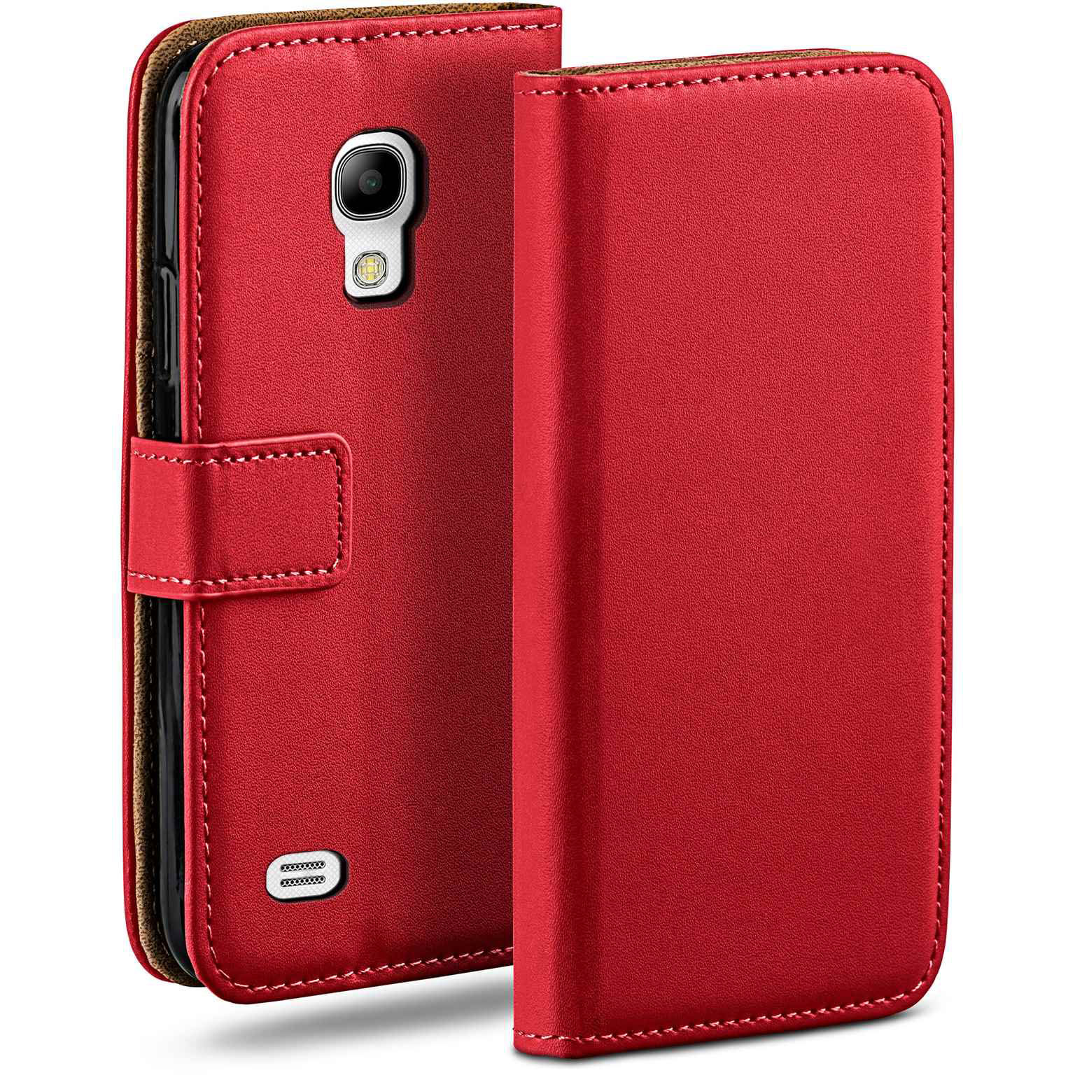 moex Book Case für Samsung Galaxy S4 Klapphülle mit Kartenfach Hauptbild