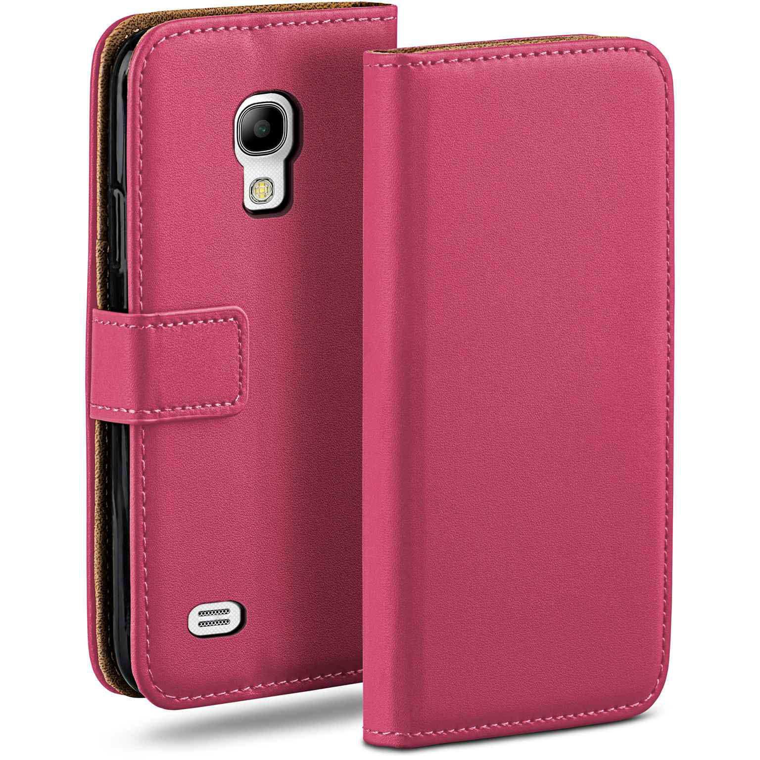 moex Book Case für Samsung Galaxy S4 Klapphülle mit Kartenfach Hauptbild