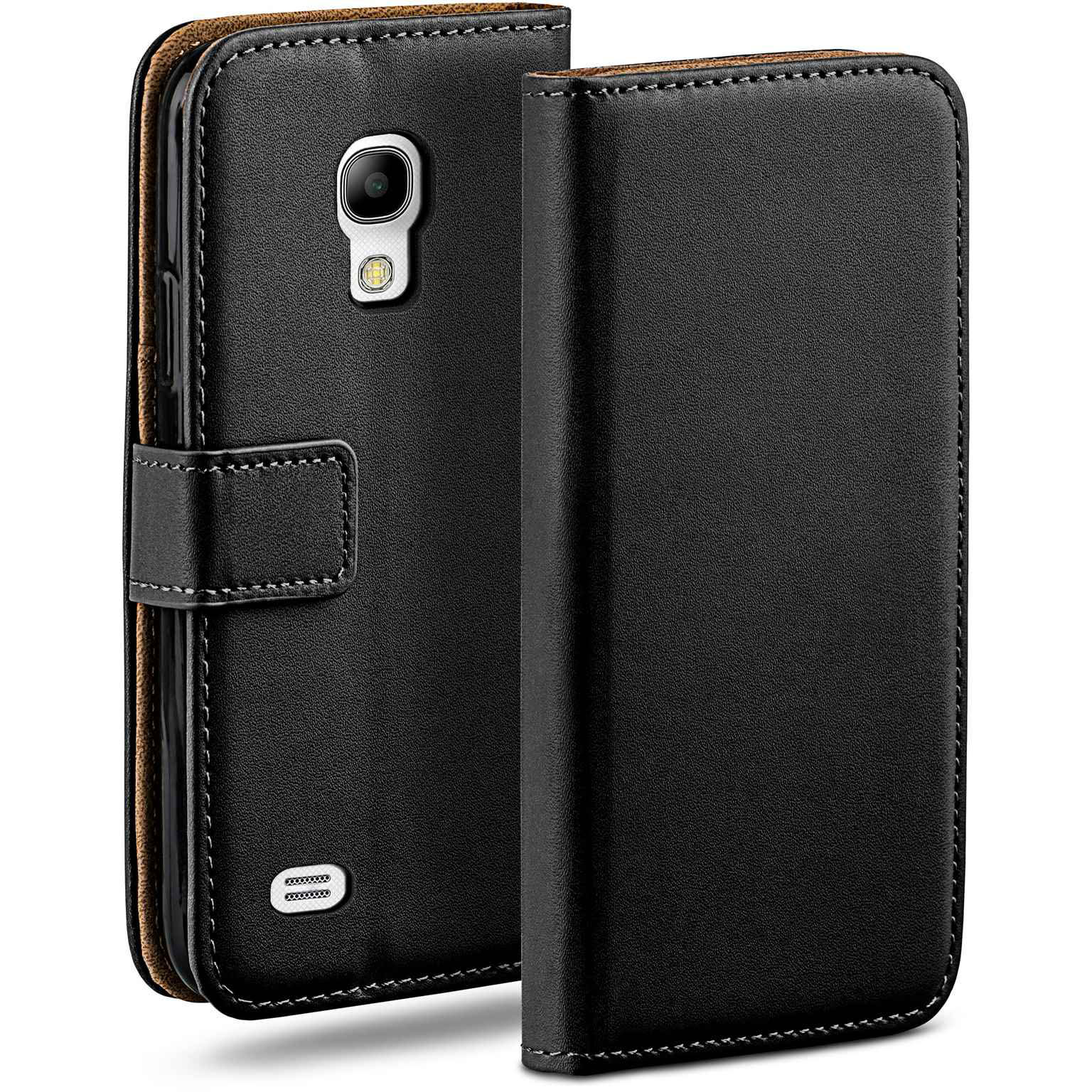 moex Book Case für Samsung Galaxy S4 Klapphülle mit Kartenfach Hauptbild