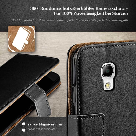 moex Book Case für Samsung Galaxy S4 Klapphülle mit Kartenfach – Weiteres Produktbild 3 moex Book Case für Samsung Galaxy S4 Klapphülle mit Kartenfach – Weiteres Produktbild 3