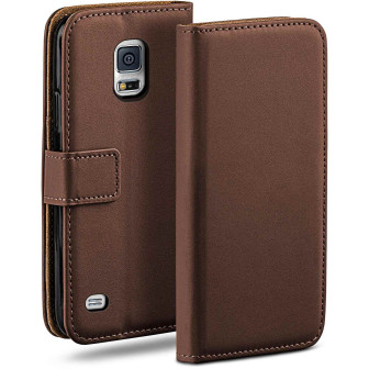 moex Book Case für Samsung Galaxy S5 Mini Klapphülle mit Kartenfach – Oxide-Brown moex Book Case für Samsung Galaxy S5 Mini Klapphülle mit Kartenfach – Oxide-Brown