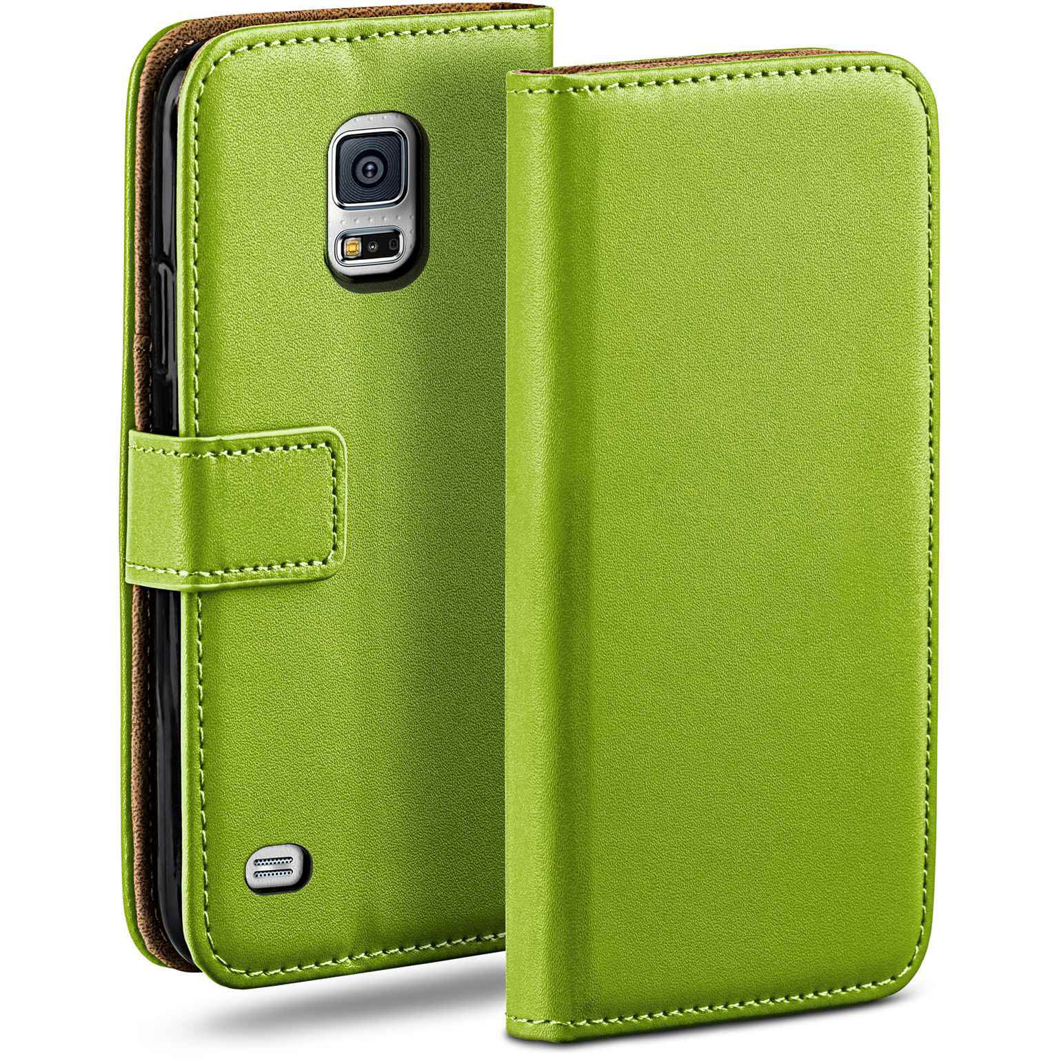 moex Book Case für Samsung Galaxy S5 Mini Klapphülle mit Kartenfach – Weiteres Produktbild 1 moex Book Case für Samsung Galaxy S5 Mini Klapphülle mit Kartenfach – Weiteres Produktbild 1
