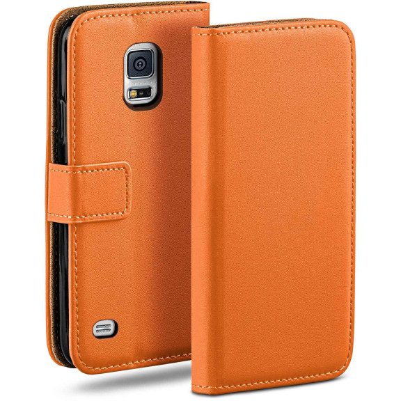 moex Book Case für Samsung Galaxy S5 Mini Klapphülle mit Kartenfach – Weiteres Produktbild 1