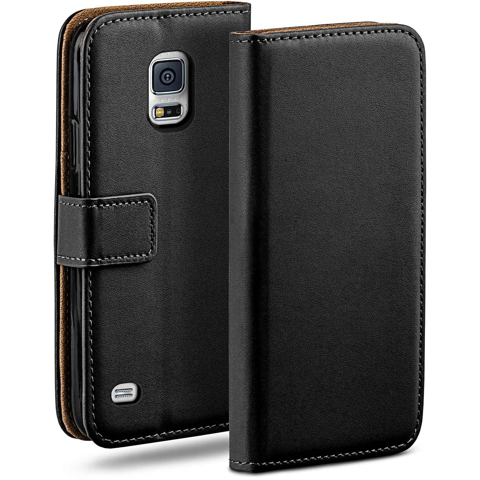 moex Book Case für Samsung Galaxy S5 Mini Klapphülle mit Kartenfach – undefined