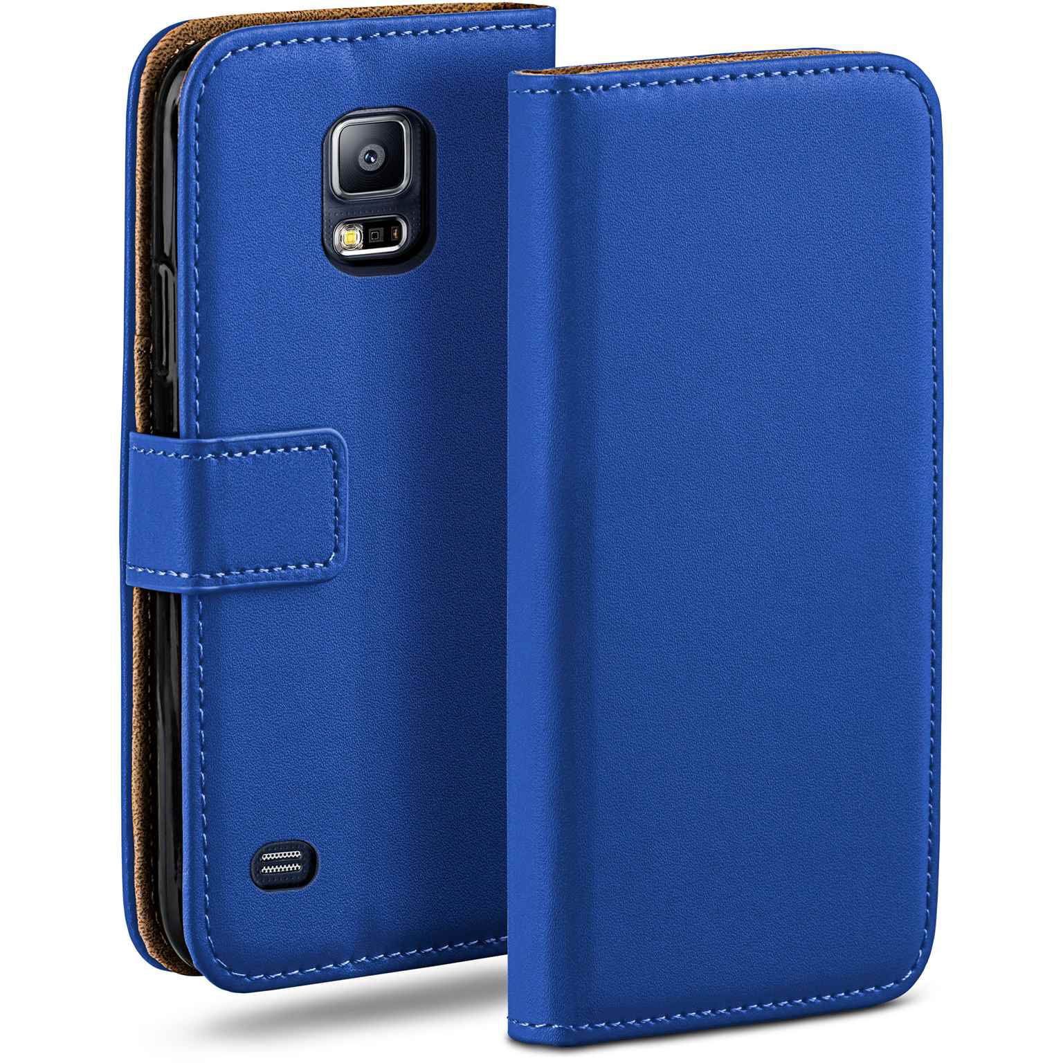 moex Book Case für Samsung Galaxy S5 Klapphülle mit Kartenfach – Weiteres Produktbild 1 moex Book Case für Samsung Galaxy S5 Klapphülle mit Kartenfach – Weiteres Produktbild 1