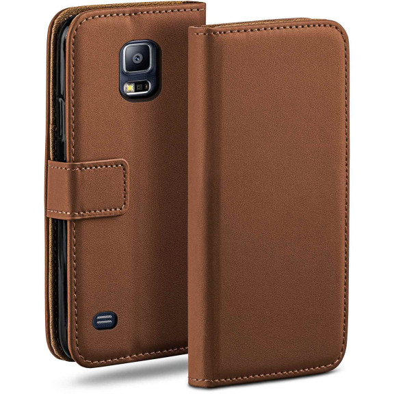 moex Book Case für Samsung Galaxy S5 Klapphülle mit Kartenfach – Weiteres Produktbild 1 moex Book Case für Samsung Galaxy S5 Klapphülle mit Kartenfach – Weiteres Produktbild 1