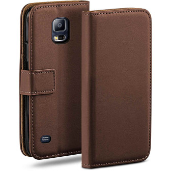 moex Book Case für Samsung Galaxy S5 Klapphülle mit Kartenfach – Oxide-Brown moex Book Case für Samsung Galaxy S5 Klapphülle mit Kartenfach – Oxide-Brown