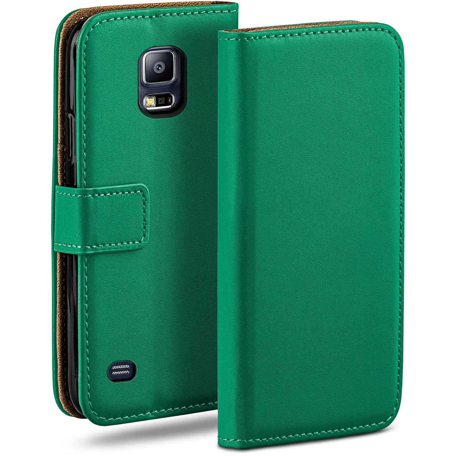moex Book Case für Samsung Galaxy S5 Klapphülle mit Kartenfach – Weiteres Produktbild 1 moex Book Case für Samsung Galaxy S5 Klapphülle mit Kartenfach – Weiteres Produktbild 1