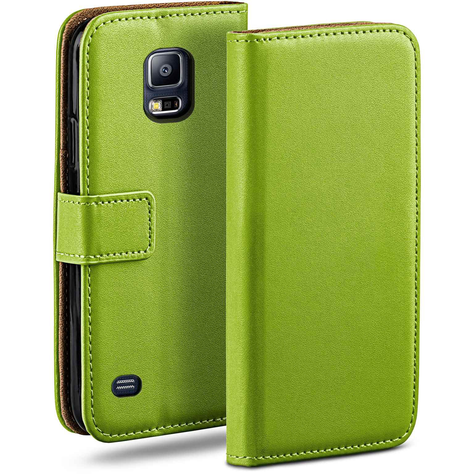 moex Book Case für Samsung Galaxy S5 Klapphülle mit Kartenfach – Weiteres Produktbild 1 moex Book Case für Samsung Galaxy S5 Klapphülle mit Kartenfach – Weiteres Produktbild 1