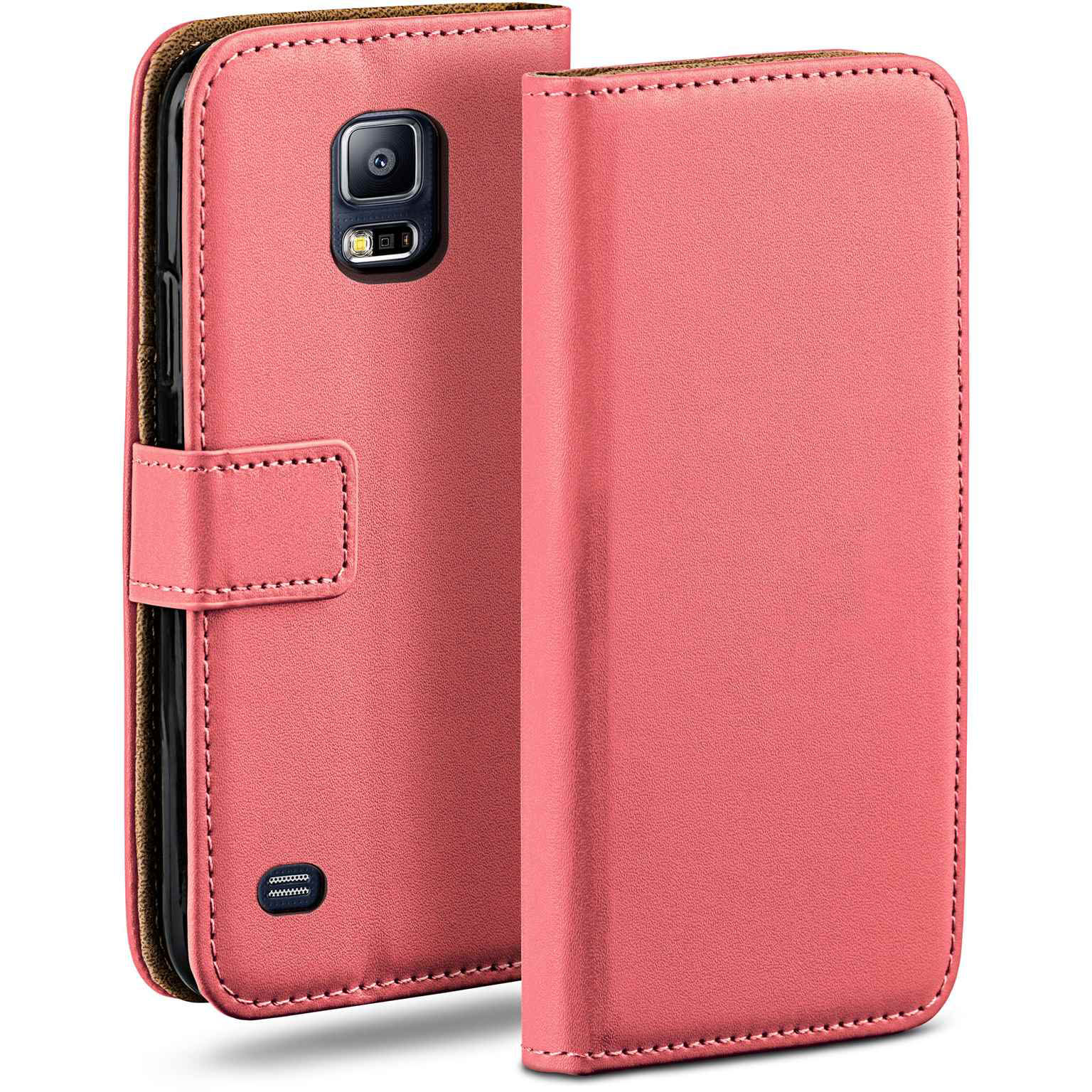 moex Book Case für Samsung Galaxy S5 Klapphülle mit Kartenfach – Weiteres Produktbild 1 moex Book Case für Samsung Galaxy S5 Klapphülle mit Kartenfach – Weiteres Produktbild 1