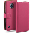 moex Book Case für Samsung Galaxy S5 Klapphülle mit Kartenfach – Produktbild 1