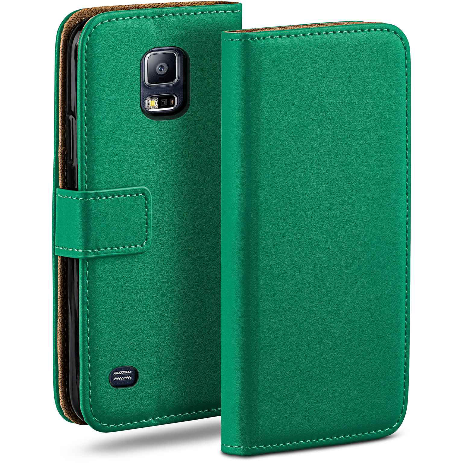 moex Book Case für Samsung Galaxy S5 Neo Klapphülle mit Kartenfach – Weiteres Produktbild 1 moex Book Case für Samsung Galaxy S5 Neo Klapphülle mit Kartenfach – Weiteres Produktbild 1