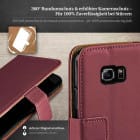 moex Book Case für Samsung Galaxy S6 Edge Klapphülle mit Kartenfach – Weiteres Produktbild 3