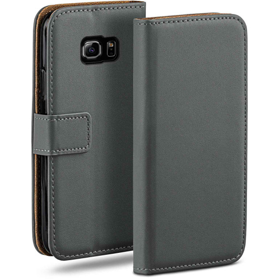 moex Book Case für Samsung Galaxy S6 Edge Klapphülle mit Kartenfach – Weiteres Produktbild 1 moex Book Case für Samsung Galaxy S6 Edge Klapphülle mit Kartenfach – Weiteres Produktbild 1