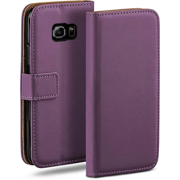 moex Book Case für Samsung Galaxy S6 Edge Klapphülle mit Kartenfach – Weiteres Produktbild 1 moex Book Case für Samsung Galaxy S6 Edge Klapphülle mit Kartenfach – Weiteres Produktbild 1