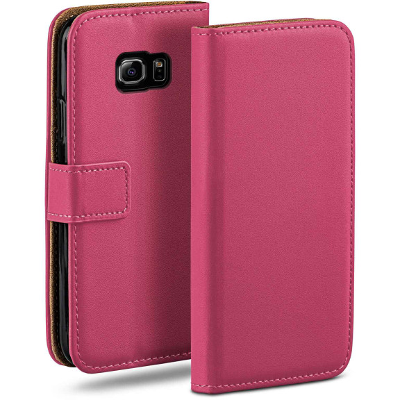 moex Book Case für Samsung Galaxy S6 Edge Klapphülle mit Kartenfach – Weiteres Produktbild 1 moex Book Case für Samsung Galaxy S6 Edge Klapphülle mit Kartenfach – Weiteres Produktbild 1