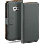 moex Book Case für Samsung Galaxy S6 Klapphülle mit Kartenfach – Weiteres Produktbild 1