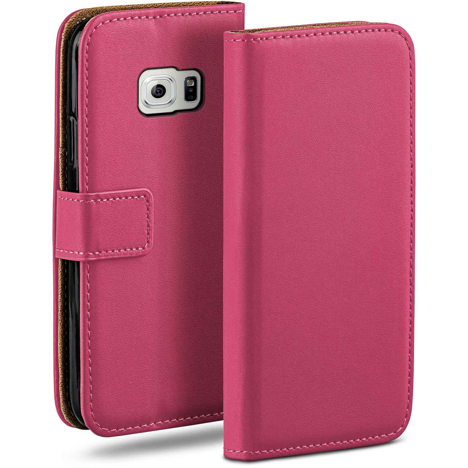 moex Book Case für Samsung Galaxy S6 Klapphülle mit Kartenfach – Weiteres Produktbild 1 moex Book Case für Samsung Galaxy S6 Klapphülle mit Kartenfach – Weiteres Produktbild 1