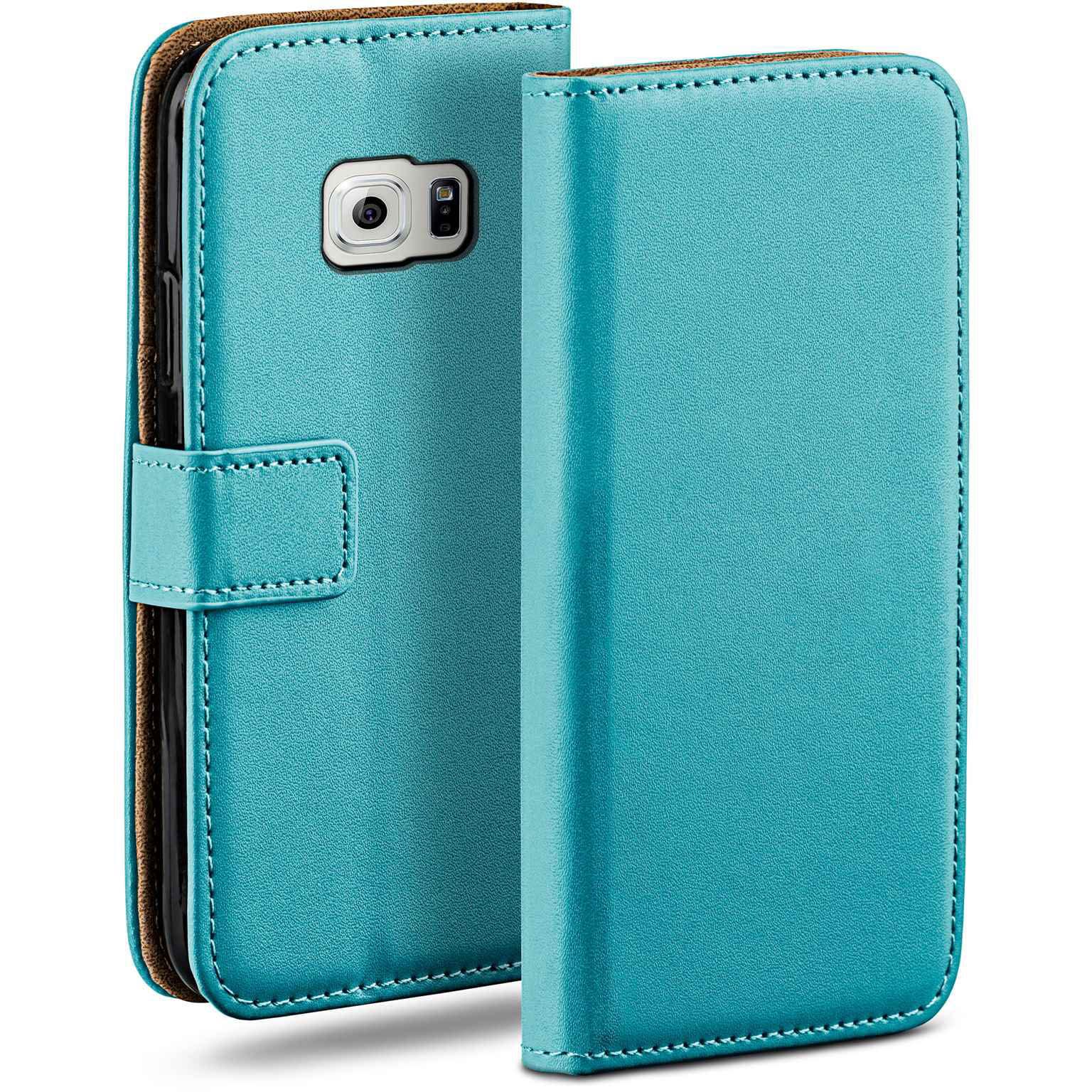 moex Book Case für Samsung Galaxy S6 Klapphülle mit Kartenfach – Weiteres Produktbild 1 moex Book Case für Samsung Galaxy S6 Klapphülle mit Kartenfach – Weiteres Produktbild 1