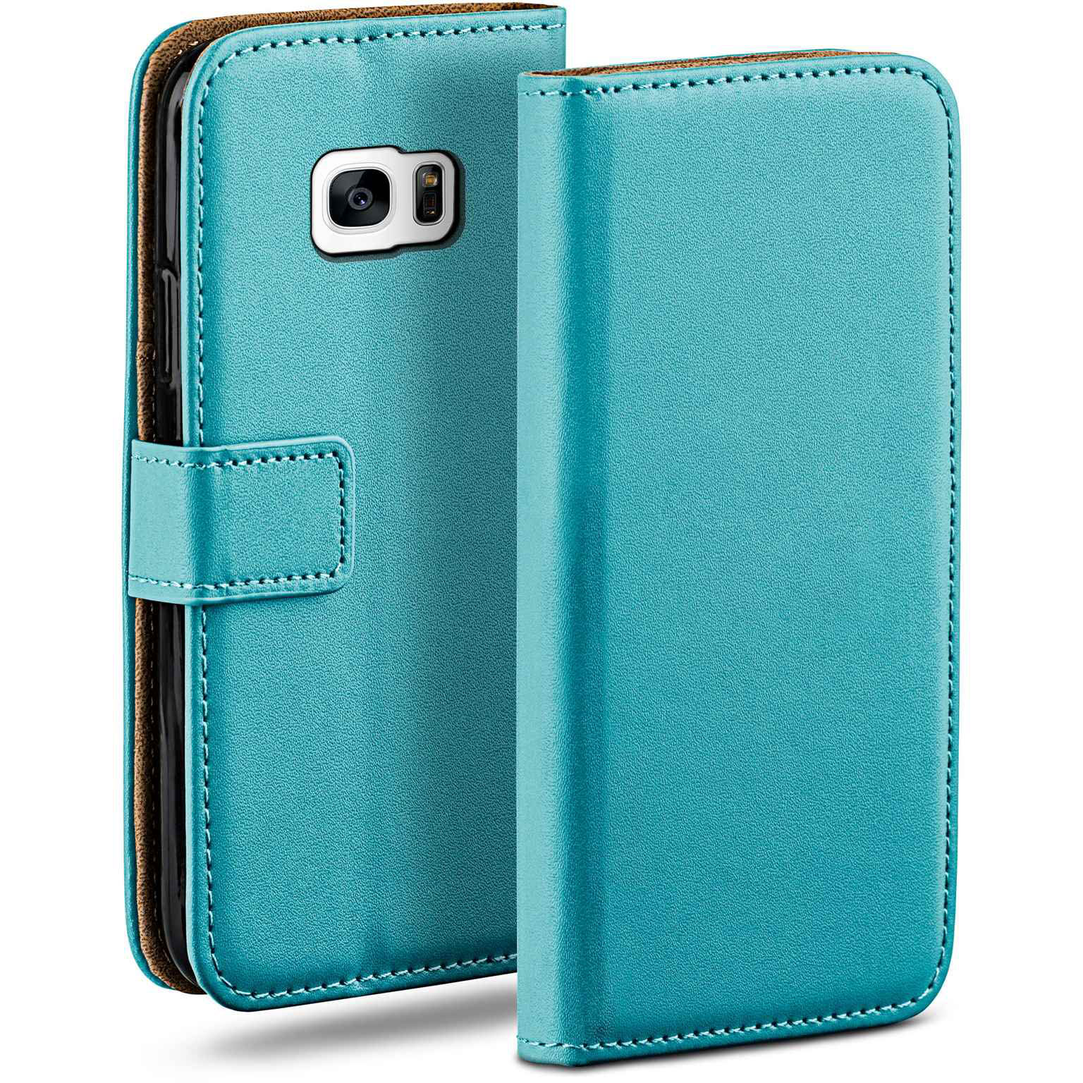 moex Book Case für Samsung Galaxy S7 Edge Klapphülle mit Kartenfach – Weiteres Produktbild 1 moex Book Case für Samsung Galaxy S7 Edge Klapphülle mit Kartenfach – Weiteres Produktbild 1
