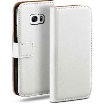 moex Book Case für Samsung Galaxy S7 Edge Klapphülle mit Kartenfach – Pearl-White moex Book Case für Samsung Galaxy S7 Edge Klapphülle mit Kartenfach – Pearl-White