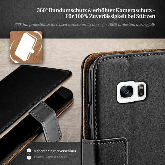 moex Book Case für Samsung Galaxy S7 Klapphülle mit Kartenfach – Weiteres Produktbild 3 moex Book Case für Samsung Galaxy S7 Klapphülle mit Kartenfach – Weiteres Produktbild 3