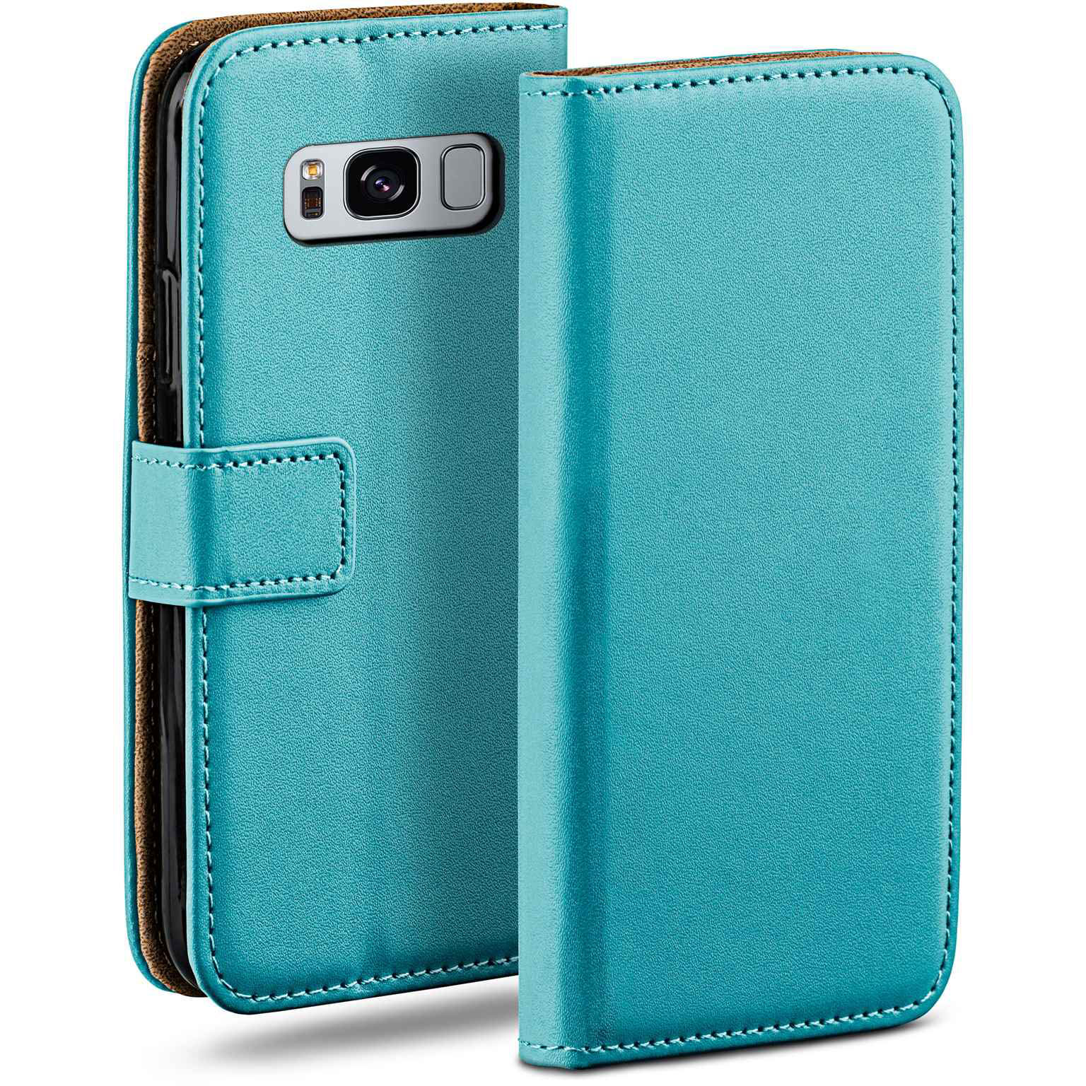 moex Book Case für Samsung Galaxy S8 Plus Klapphülle mit Kartenfach – Weiteres Produktbild 1 moex Book Case für Samsung Galaxy S8 Plus Klapphülle mit Kartenfach – Weiteres Produktbild 1