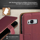 moex Book Case für Samsung Galaxy S8 Klapphülle mit Kartenfach – Weiteres Produktbild 3