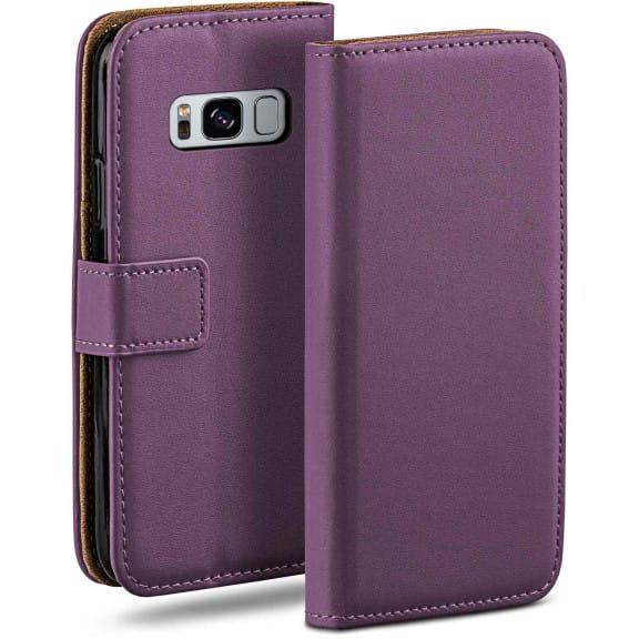 moex Book Case für Samsung Galaxy S8 Klapphülle mit Kartenfach – Weiteres Produktbild 1 moex Book Case für Samsung Galaxy S8 Klapphülle mit Kartenfach – Weiteres Produktbild 1