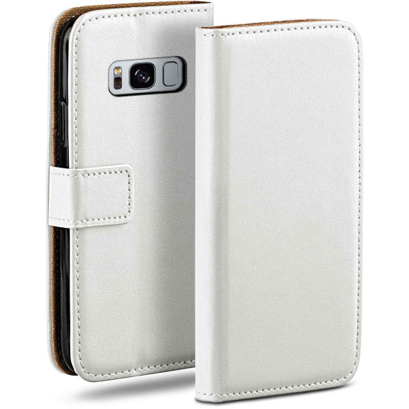 moex Book Case für Samsung Galaxy S8 Klapphülle mit Kartenfach – Weiteres Produktbild 1