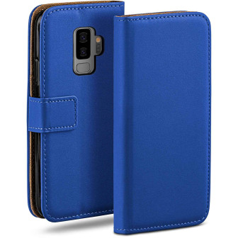 moex Book Case für Samsung Galaxy S9 Plus Klapphülle mit Kartenfach – Royal-Blue moex Book Case für Samsung Galaxy S9 Plus Klapphülle mit Kartenfach – Royal-Blue