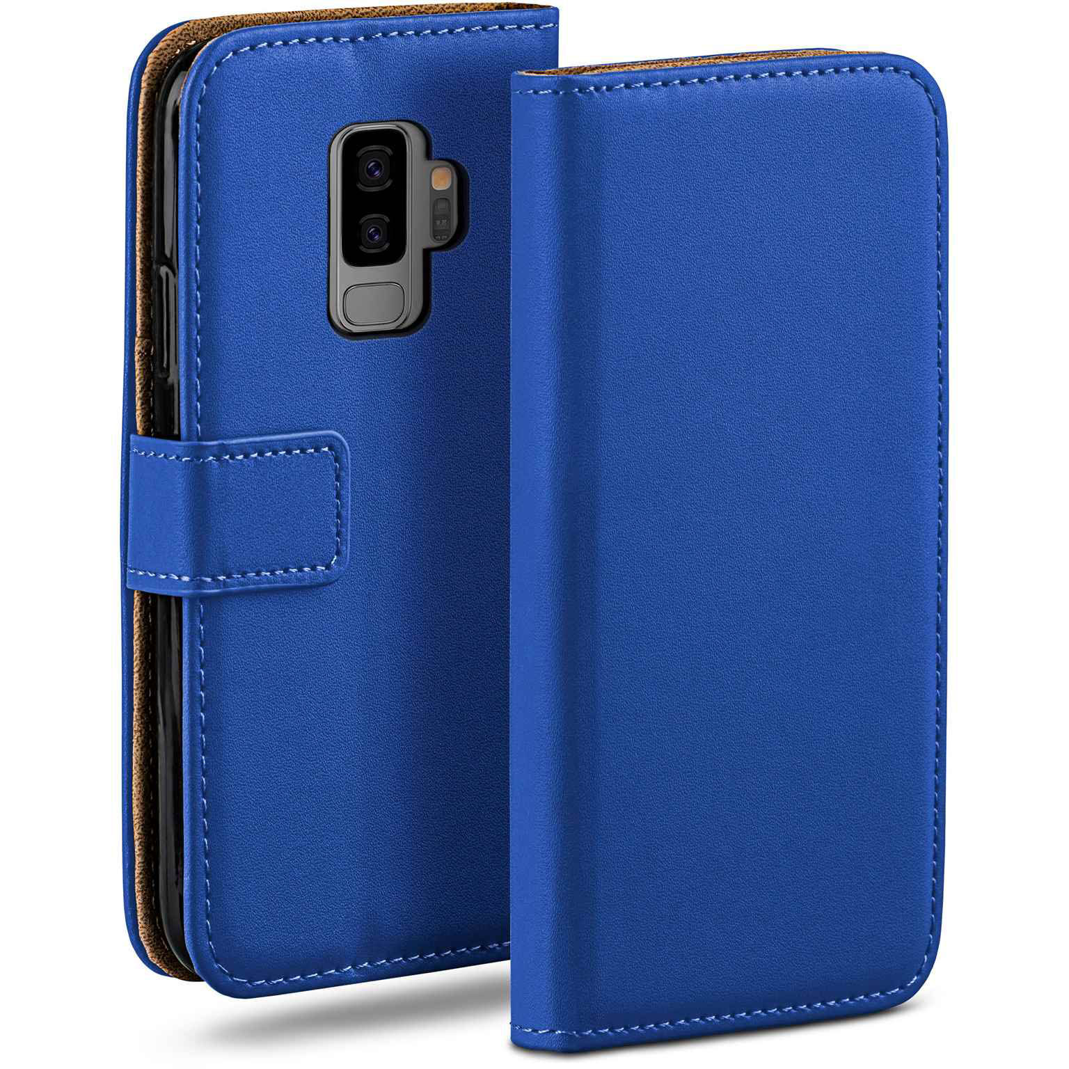 moex Book Case für Samsung Galaxy S9 Plus Klapphülle mit Kartenfach Hauptbild