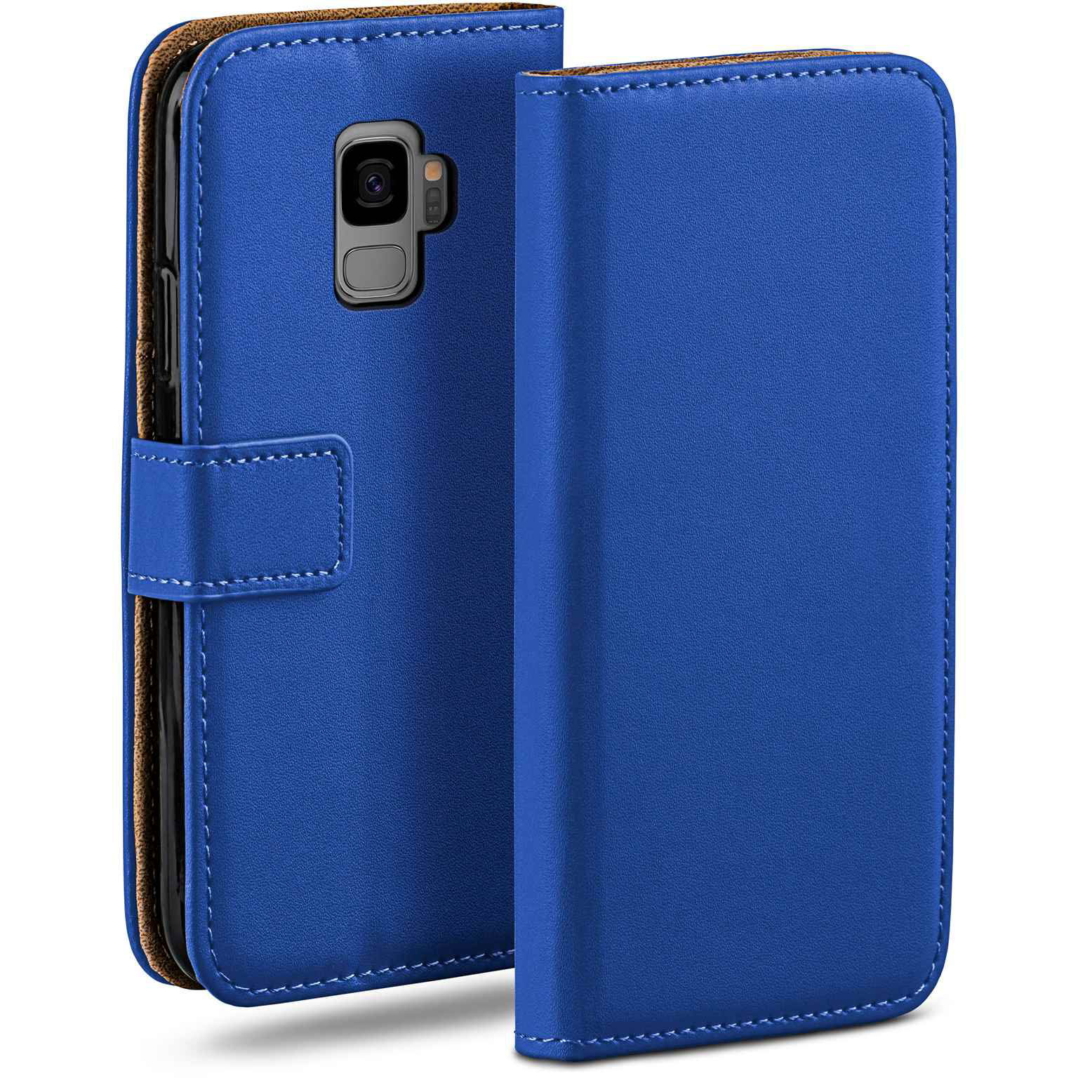 moex Book Case für Samsung Galaxy S9 Klapphülle mit Kartenfach – Weiteres Produktbild 1