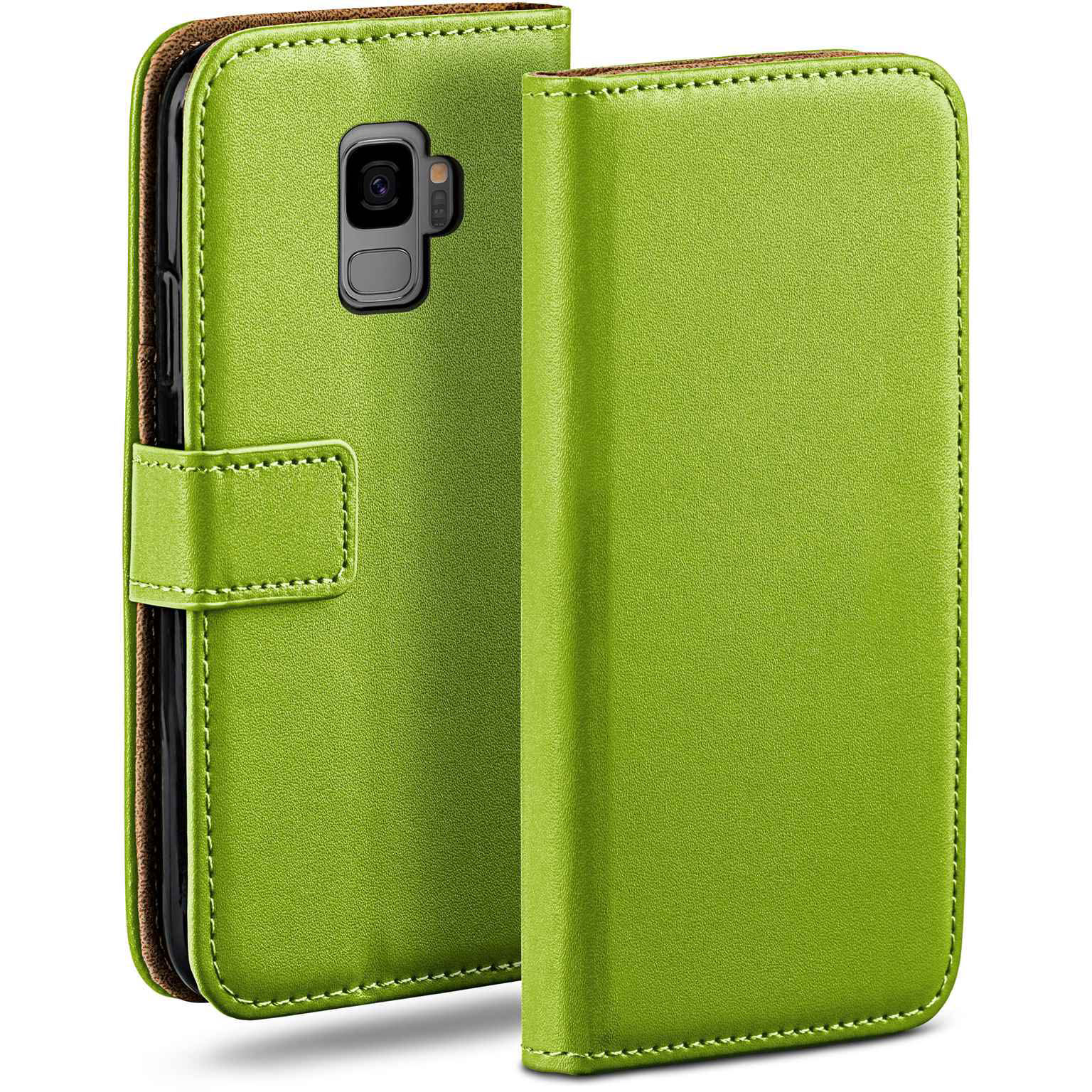 moex Book Case für Samsung Galaxy S9 Klapphülle mit Kartenfach – Weiteres Produktbild 1