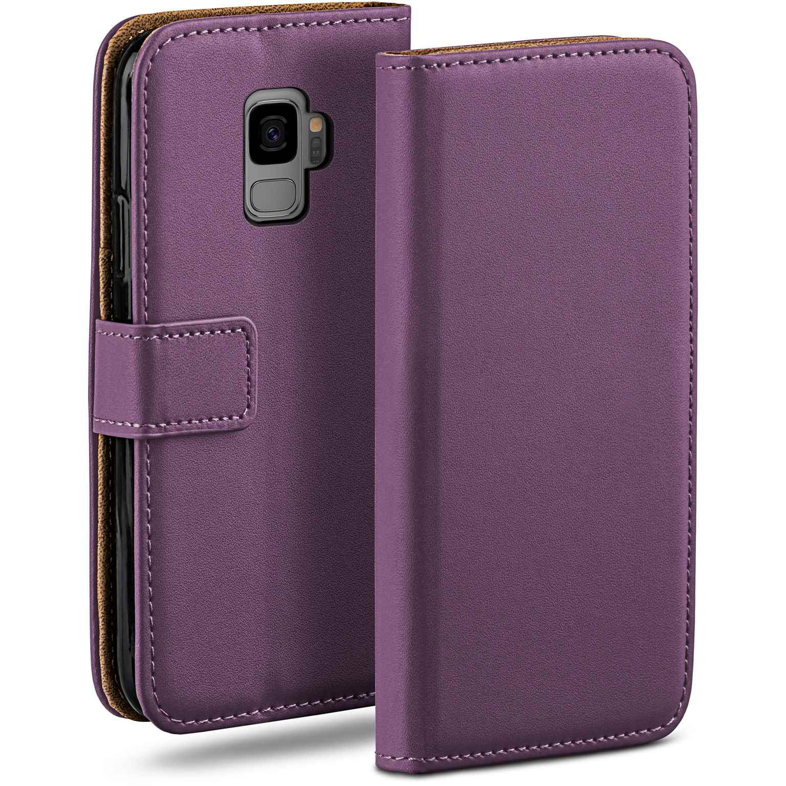 moex Book Case für Samsung Galaxy S9 Klapphülle mit Kartenfach – Weiteres Produktbild 1