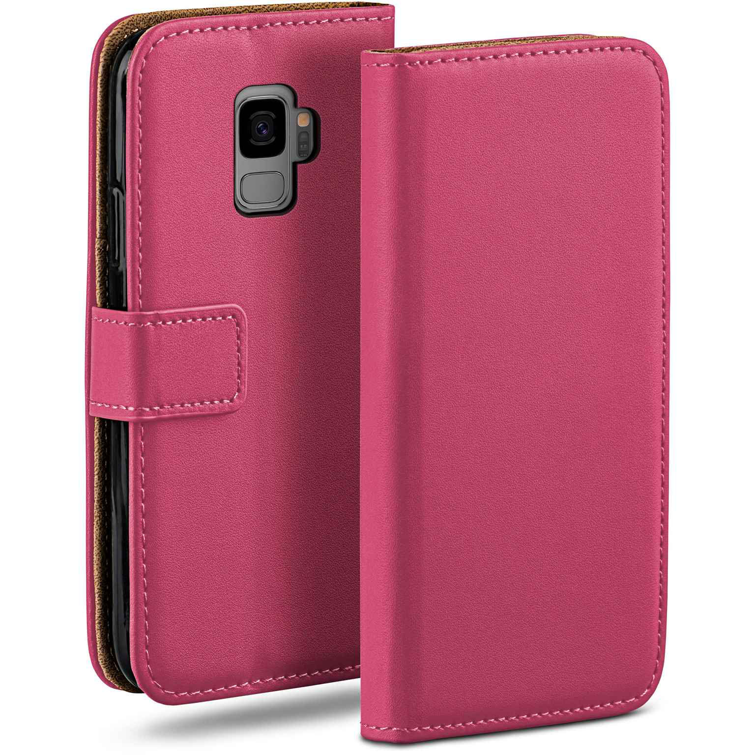 moex Book Case für Samsung Galaxy S9 Klapphülle mit Kartenfach – Weiteres Produktbild 1