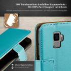 moex Book Case für Samsung Galaxy S9 Klapphülle mit Kartenfach – Weiteres Produktbild 3