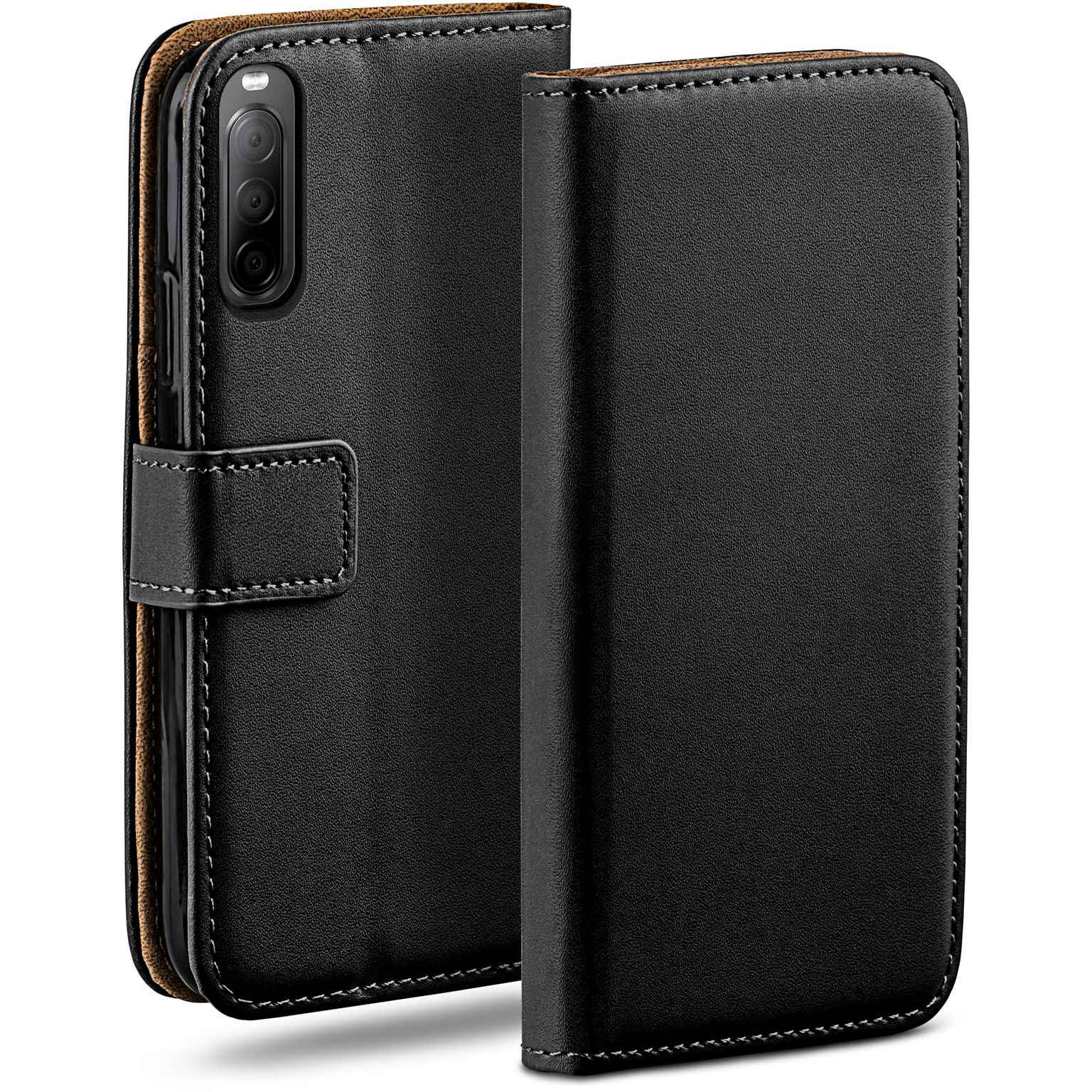 moex Book Case für Sony Xperia 10 II Klapphülle mit Kartenfach – undefined