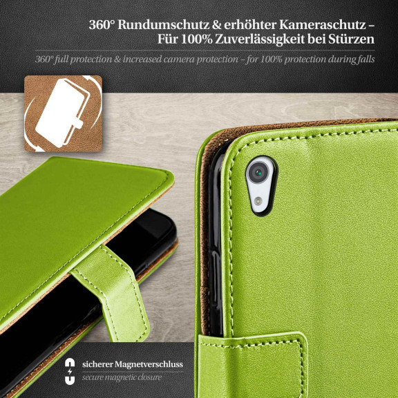 moex Book Case für Sony Xperia XA1 Klapphülle mit Kartenfach – Weiteres Produktbild 3 moex Book Case für Sony Xperia XA1 Klapphülle mit Kartenfach – Weiteres Produktbild 3
