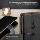 moex Book Case für Sony Xperia XZ3 Klapphülle mit Kartenfach – Weiteres Produktbild 3