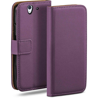 moex moex Book Case für Sony Xperia Z Klapphülle mit Kartenfach – Indigo-Violet