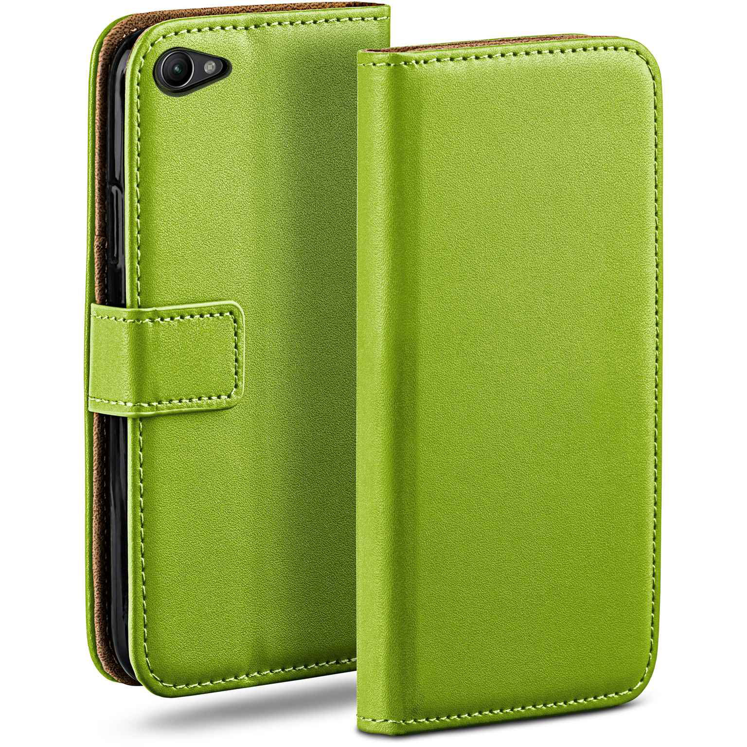 moex Book Case für Sony Xperia Z1 Compact Klapphülle mit Kartenfach – undefined