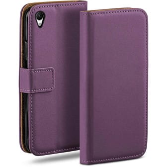 moex Book Case für Sony Xperia Z3 Klapphülle mit Kartenfach – Indigo-Violet moex Book Case für Sony Xperia Z3 Klapphülle mit Kartenfach – Indigo-Violet