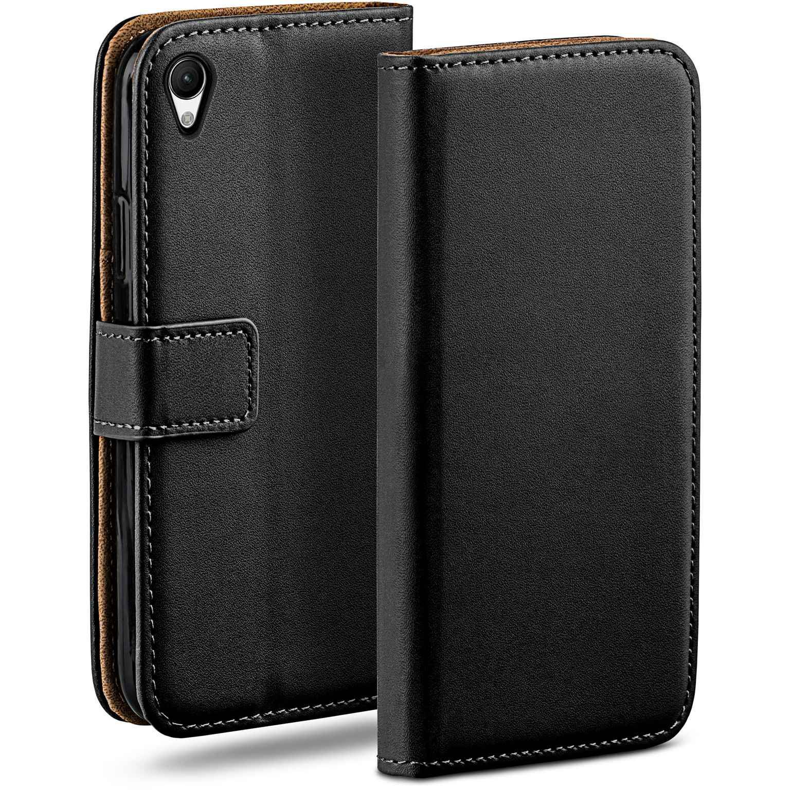 moex Book Case für Sony Xperia Z5 Premium Klapphülle mit Kartenfach – undefined