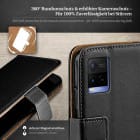 moex Book Case für vivo Y21 Klapphülle mit Kartenfach – Weiteres Produktbild 3